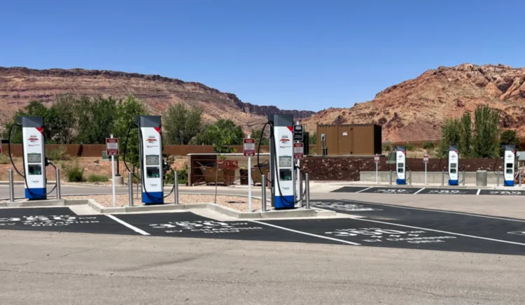 Electrify America: Moab, Utah.