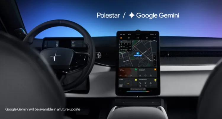 Google Gemini coming to all Polestar models