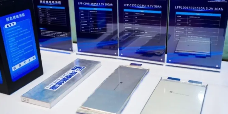 Pure Lithium New Energy products.