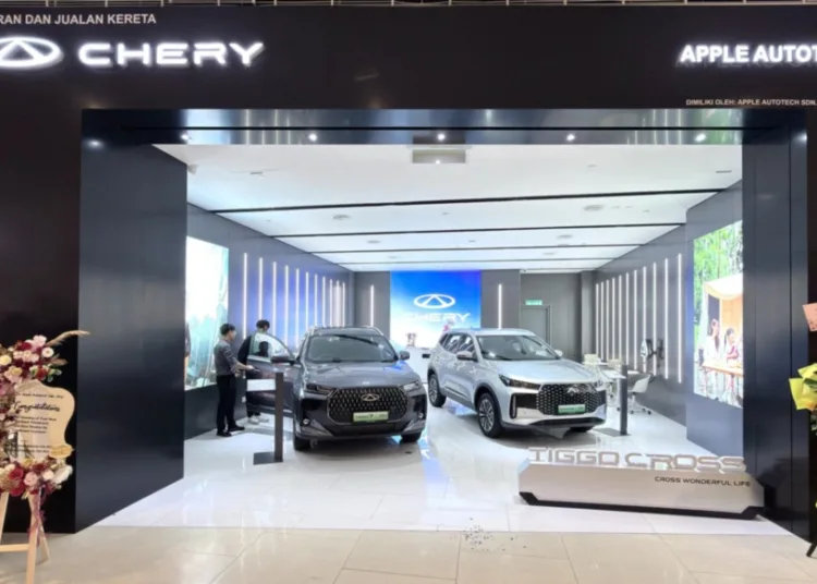 Chery opens Pavilion Bukit Jalil boutique showroom in Klang Valley