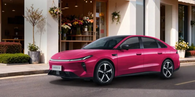 Arcfox confirms S3 sedan launch for May 22