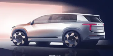Škoda Peaq electric SUV teased before June debut