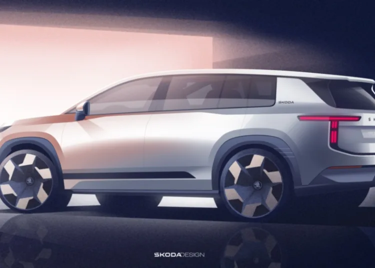 Škoda Peaq electric SUV teased before June debut