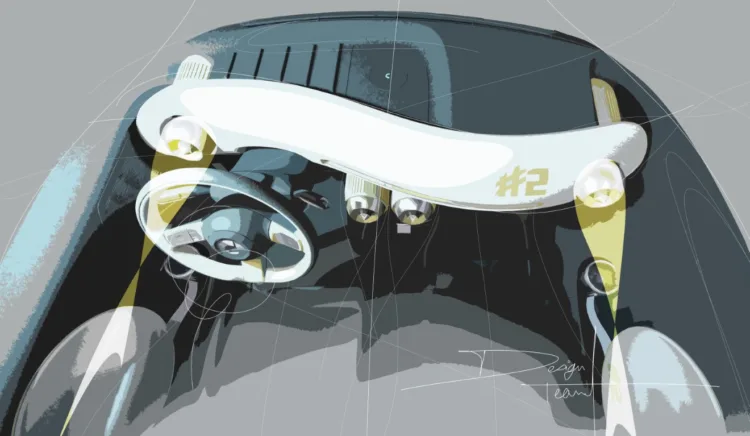 smart #2 interior and ECA platform previewed ahead of Paris debut