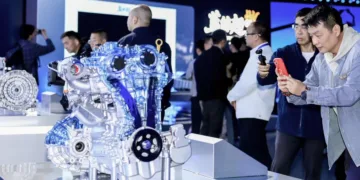 Changan's BlueCore hybrid engine.