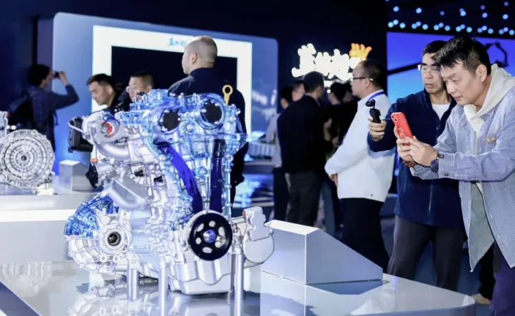 Changan's BlueCore hybrid engine.