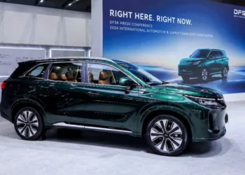 DFSK E5 PLUS RHD debuts in HK with 1,200km WLTP range