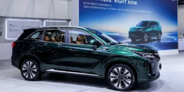 DFSK E5 PLUS RHD debuts in HK with 1,200km WLTP range