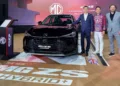 From Left-Right: Emory Qi, Managing Director of SAIC Motor Malaysia, Hoffen Teh, COO of SAIC Motor Malaysia and Jozef Kabaň, Vice President of Global Design at SAIC Motor Malaysia.