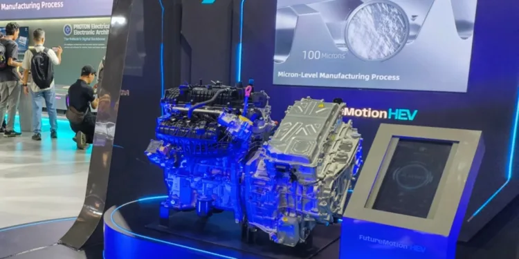 Proton HEV engine unveiled in KLIMS 2026 in June.