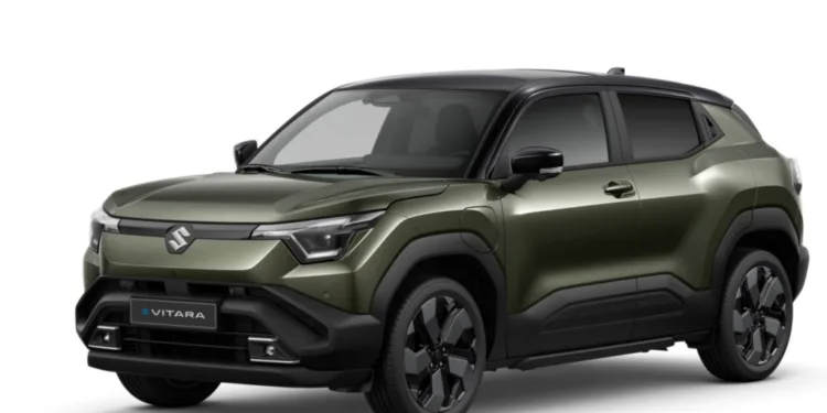 All Suzuki eVitara photos from Thai-spec version.
