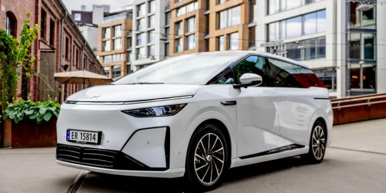 The XPeng X9. - Photo: NAF/Motor