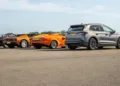 Skoda Elroq vRS drag races 1980s supercars to prove an awkward point