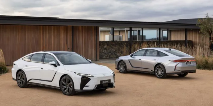 Electric Lexus ES priced just A$2,000 above hybrid in Australia