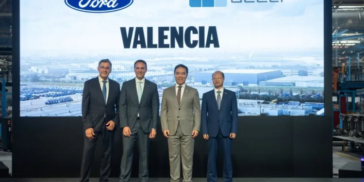 Ford-Geely joint venture to build five models at Spanish plant