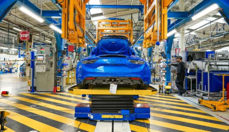 Alpine prepares electric A110 as final petrol sports car leaves Dieppe