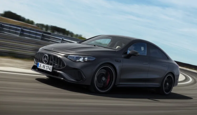 Mercedes-AMG CLA 45 EV revealed with 680hp, three motors and 670km range
