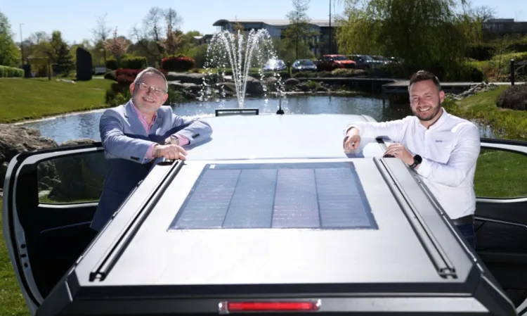 Alan Able and Matt Reeve - IM Group Head Office.