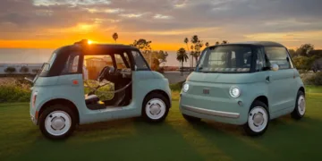 Fiat Topolino launches in US as tiny electric neighbourhood runabout