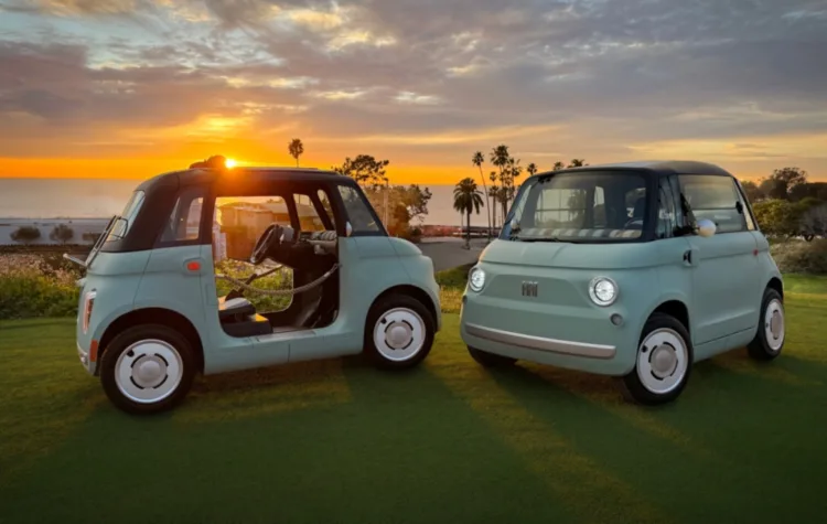 Fiat Topolino launches in US as tiny electric neighbourhood runabout