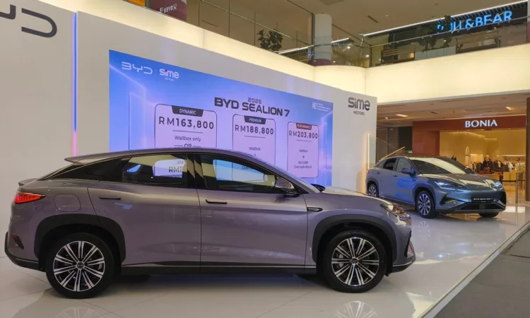 Left is Premium variant, right is Dynamic. Prices shown are retail prices, not on-the-road price without insurance.