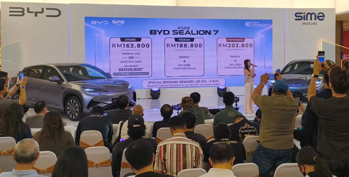 Prices shown on screen are retail prices before on-the-road charges.