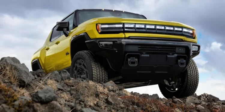 2027 GMC Hummer EV Icon 25 revives H2 yellow for limited run