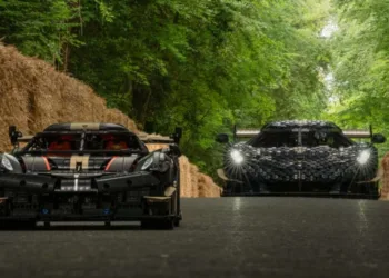 Life-size Lego Koenigsegg hits 111kph with electric motor, not a V8