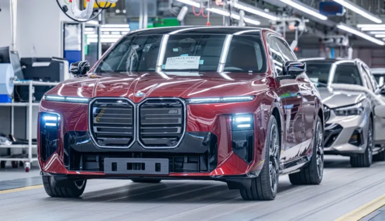BMW i7 starts production with 727km range and Neue Klasse tech