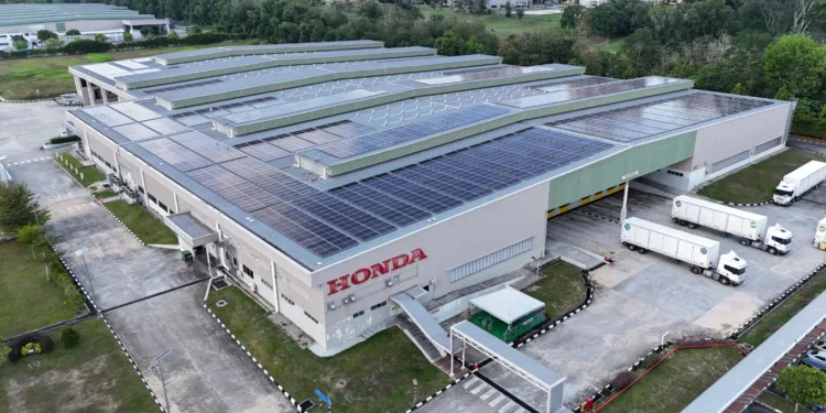Honda Malaysia completes RM14m solar project at Melaka plant