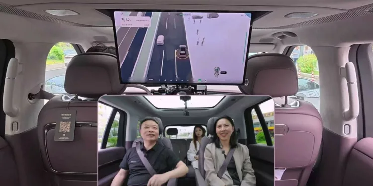 XPeng begins robotaxi employee testing ahead of Guangzhou trials