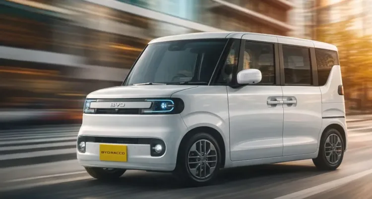 BYD Racco launches in Japan, targets 10,000 orders