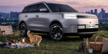 Jaecoo J5 EV previewed with 402km WLTP range