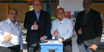Second-life BMW EV batteries power UM charger, rural Pahang project next