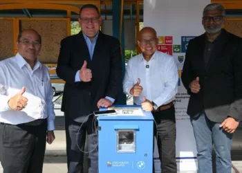 Second-life BMW EV batteries power UM charger, rural Pahang project next