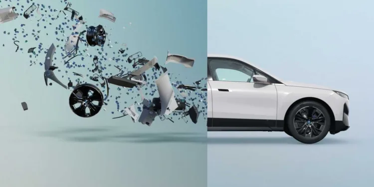 BMW Car2Car project raises high-quality vehicle material recovery potential to 51%