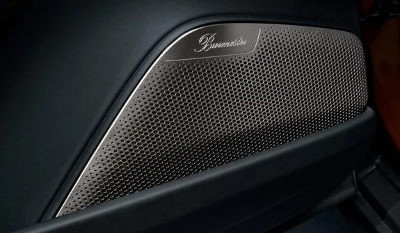 Burmester hi-fi system.