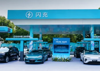 The Shanghai Flash Charging station. — BYD via Li Yunfei/Weibo