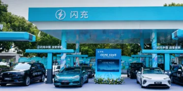 The Shanghai Flash Charging station. — BYD via Li Yunfei/Weibo