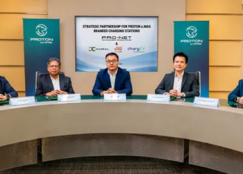 Proton e.MAS to roll out branded EV chargers with DC Handal, JomCharge and chargEV