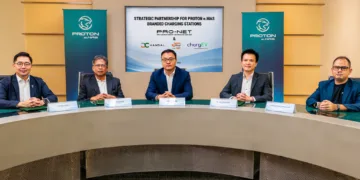 Proton e.MAS to roll out branded EV chargers with DC Handal, JomCharge and chargEV