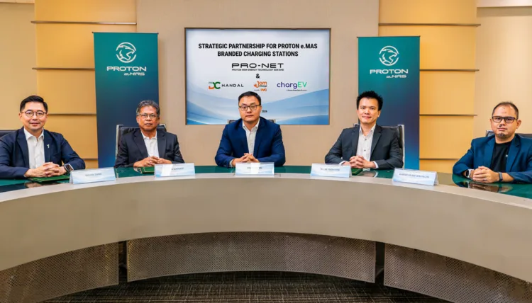 Proton e.MAS to roll out branded EV chargers with DC Handal, JomCharge and chargEV