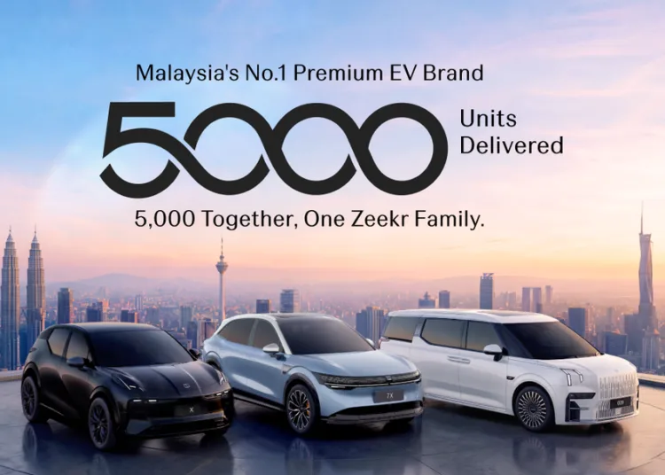 Zeekr Malaysia hits 5,000 deliveries, adds warranty and EV charging benefits