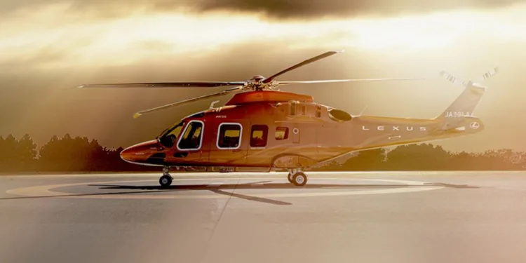 Lexus Flight helicopter service starts on Aug 24