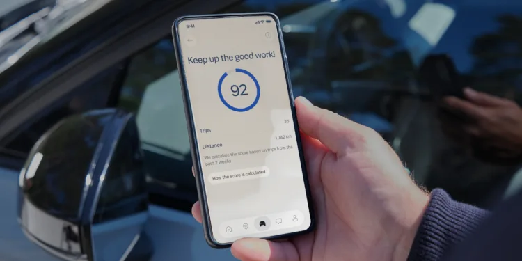 Volvo Safety Coach app links driving scores to usage-based insurance