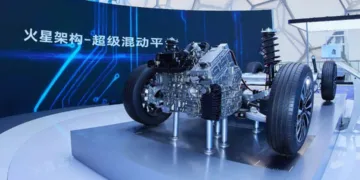 Chery’s T2X vehicle platform, which can support petrol and Chery Super Hybrid powertrains.