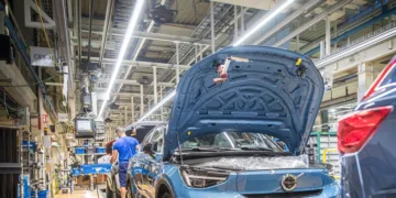 Volvo plant in Ghent, Belgium.