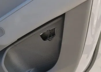 Mechanical release in a Chinese SUV.