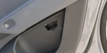 Mechanical release in a Chinese SUV.