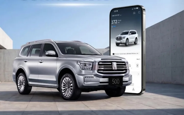2026 GWM Tank 500 HEV gains app-based remote control